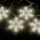 30472 - Vianočný svetelný záves 1,2m LED/2,4W/230V