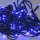 30557 - LED Vianočná vonkajšia reťaz 100xLED 10m IP44 modrá