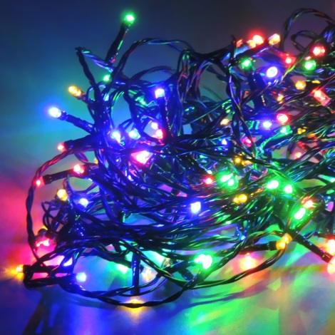 31578 - LED Vianočná vonkajšia reťaz 180xLED/8 funkcií 17,9m IP44 multicolor