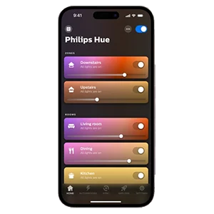 Philips Hue aplikácia