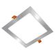 APLED - LED Kúpeľňové podhľadové svietidlo SQUARE LED/18W/230V IP41 220x220 mm