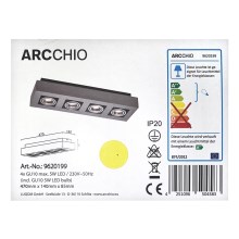 Arcchio - LED Bodové svietidlo VINCE 4xGU10/5W/230V