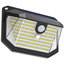 Brilagi - LED Solárne nástenné svietidlo so senzorom WALLIE LED/0,85W/3,7V 3000K IP65