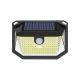 Brilagi - LED Solárne nástenné svietidlo so senzorom WALLIE LED/4W/3,7V 3000K IP65
