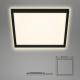 Briloner 7364-015 - LED Stropné svietidlo CADRE LED/22W/230V 42,2x42,2 cm čierna