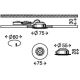 Briloner 8311-019 - LED Kúpeľňové podhľadové svietidlo LED/5W/230V IP44