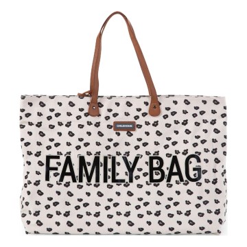 Childhome - Cestovná taška FAMILY BAG leopard