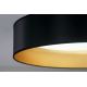 Duolla - LED Stropné svietidlo ROLLER LED/24W/230V čierna/zlatá