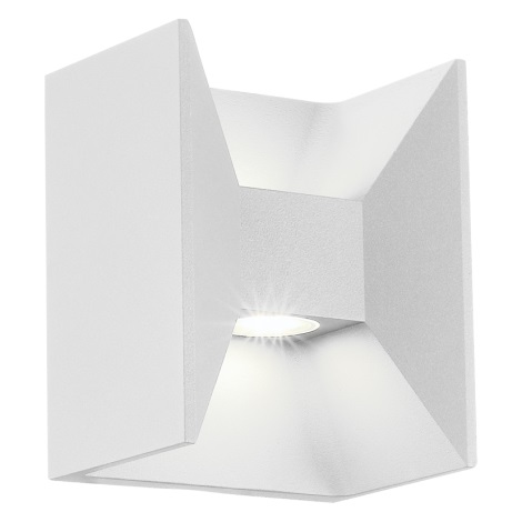 EGLO 91098 - vonkajšie nástenné svietidlo MORINO 2xLED/4,76W biela