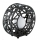 EGLO 91659 - vonkajšia lampa JABAL 1xG9/40W čierna