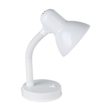 Eglo - Stolná lampa 1xE27/40W biela