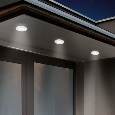 Eglo - LED Kúpeľňové podhľadové svietidlo 1xGU10/5W/230V