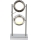 GLOBO 56946-2T - LED Stolná lampa BARONI 2xLED/5W/15V
