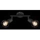 Globo - LED Bodové svietidlo 2xE14/5W/230V čierna