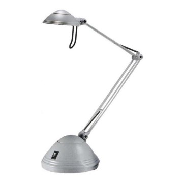 Halogénová stolová lampa ELA 1xGY6, 35/35 - 50W šedá Halogénová stolová lampa ELA 1xGY6, 35/35 - 50W šedá