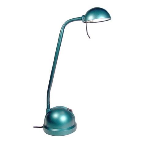 Halogénová stolová lampa VEGA 1xGY6, 35/35 - 50W zelená