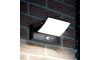 Ideal Lux - LED Vonkajšie nástenné svietidlo so senzorom SWIPE LED/20,5W/230V IP54 antracit