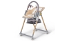 KINDERKRAFT - Detská jedálenská stolička 2v1 LASTREE béžová/šedá
