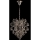 Krištáľový luster 2xE14/60W W-11904-2 CR+SM