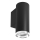 Kúpeľňové nástenné bodové svietidlo TURYN 1xGU10/10W/230V IP44 čierna