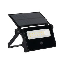LED Solárny reflektor so senzorom LED/10W/5,5V IP65