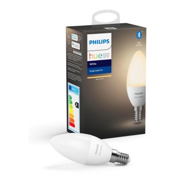 LED Stmievateľná žiarovka Philips Hue WHITE E14/5,5W/230V 2700K