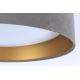 LED Stmievateľné stropné svietidlo SMART GALAXY LED/24W/230V pr. 44 cm šedá/zlatá 3000-6500K + diaľkové ovládanie