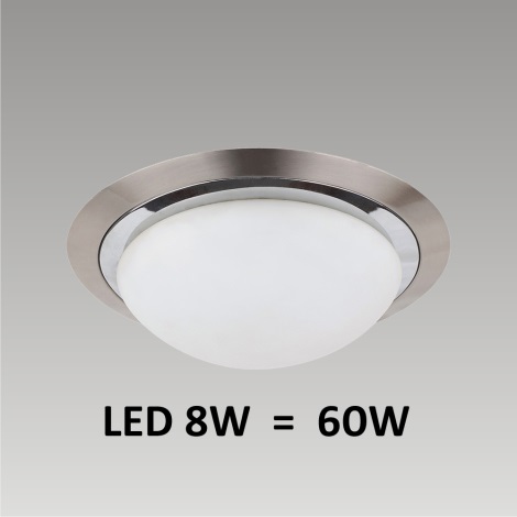 LED Stropné / Nástenné svietidlo LENS 1xLED/8W 185mm