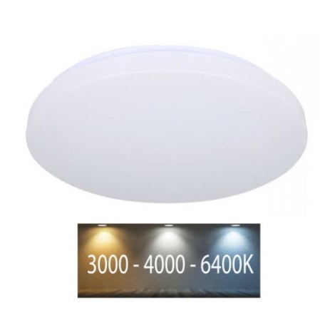 LED Stropné svietidlo LED/12W/230V 26cm 3000K/4000K/6400K
