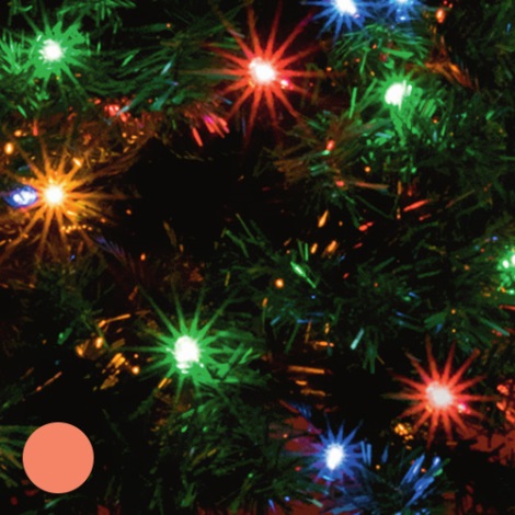 LED Vianočná reťaz 100xLED 15m terakotová