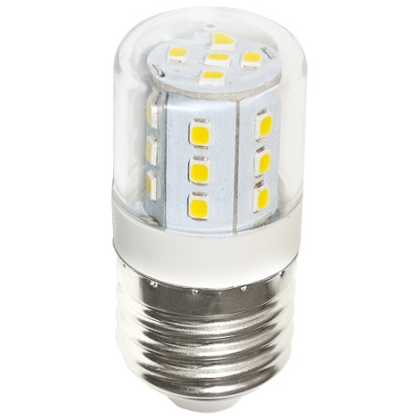 LED žiarovka E27 / 2,6 W LED23 studená biela
