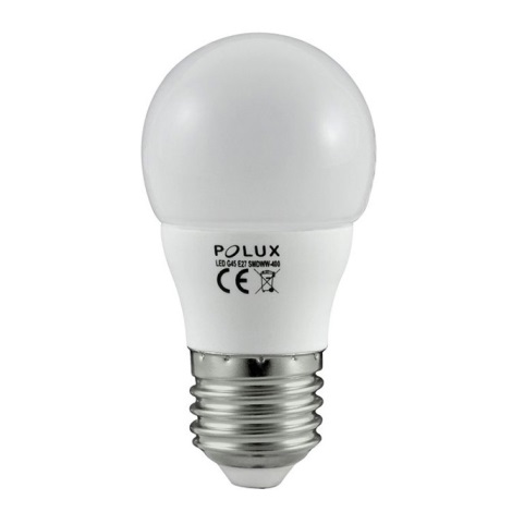 LED žiarovka G45 E27/4,2W/230V 330 lm 3000K