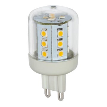LED žiarovka G9/2,6W LED23 SMD studená biela LED žiarovka G9/2,6W LED23 SMD studená biela