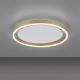 Leuchten Direkt 15391-60 - LED Stmievateľné stropné svietidlo RITUS LED/20W/230V mosadz