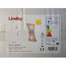 Lindby - Nástenné svietidlo EBBA 2xE14/4W/230V