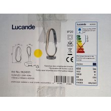 Lucande - LED  Stmievateľná stolná lampa XALIA LED/10,2W/230V