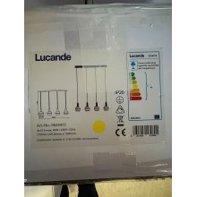 Lucande - Luster na lanku ABLY 4xE14/40W/230V