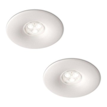 Philips 16861/31/16 - SADA 2x LED Kúpeľňové podhľadové svietidlo LEDINO LED/7,5W/230V Philips 16861/31/16 - SADA 2x LED Kúpeľňové podhľadové svietidlo LEDINO LED/7,5W/230V