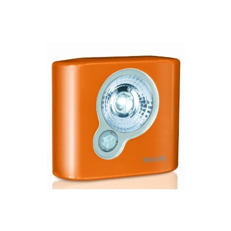Philips 69141/53/PH - LED Orientačné svietidlo SPOTON ULTRA oranžová