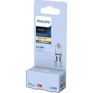 Priemyselná žiarovka Philips HALOGEN G9/44W/230V 2800K