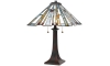 Quoizel - Stolná lampa MAYBECK 2xE27/60W/230V