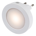 Rabalux - LED Nočné svetlo so senzorom LED/0,5W/230V 3000K pr. 65 mm
