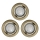 SADA 3x LED podhľadové svietidlo 3xGU10/5W/230V IGOA bronz