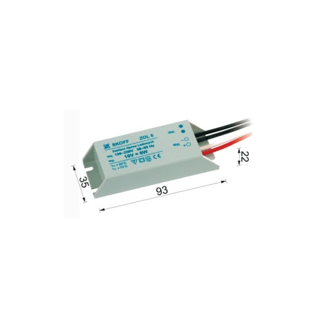 Skoff - Transformátor pre LED svietidlá TANGO 6W/230V/10V DC