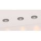SADA 3x LED Podhľadové svietidlo VITAR 1xGU10/5W/230V betón – FSC certifikované
