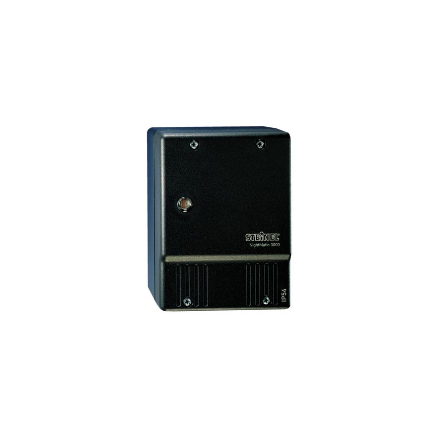 STEINEL 550516 - Súmrakový spínač NightMatic 3000 Vario čierna IP54