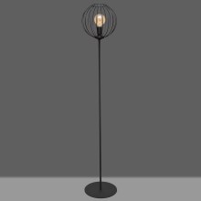Stojacia lampa MERCURE 1xE27/60W/230V čierna