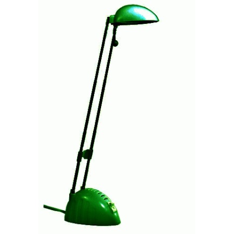 Stolná lampa BEN 1xG4/20W/230V/12V zelená