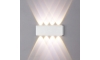 Top Light - LED Vonkajšie nástenné svietidlo RAY B LED/8W/230V IP44 4000K biela