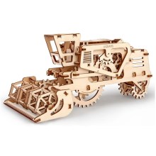 Ugears - 3D drevenené mechanické puzzle Kombajn